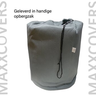 Caravanhoes - A-kwaliteit - Maat 520 x 235 x 220 cm (l x b x h) - Grijs