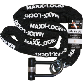 Bootslot / Motorslot Maxx-Locks Tirau ART 4 loop + verlengde U-beugel - 300 cm