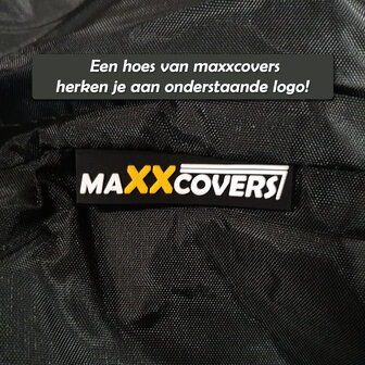 Maxxcovers Bakfiets Beschermhoes - Front Cover Cargo 2 Wieler &ndash; Universeel toepasbaar- Zwart