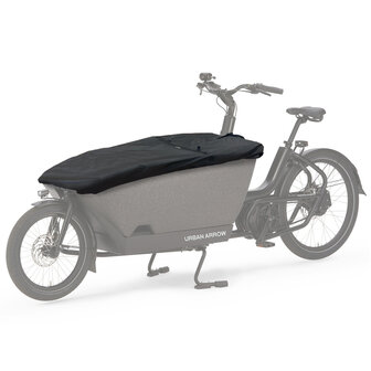 Box cover Urban Arrow bakfiets - Bakhoes &ndash; Geschikt voor 2 wiel bakfiets &ndash; A kwaliteit - Zwart