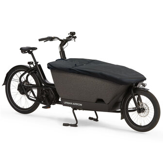 Box cover Urban Arrow bakfiets - Bakhoes &ndash; Geschikt voor 2 wiel bakfiets &ndash; A kwaliteit - Zwart