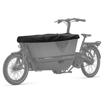 Box cover Gazelle Makki bakfiets - Bakhoes &ndash; Geschikt voor 2 wielbakfiets &ndash; A kwaliteit - Zwart